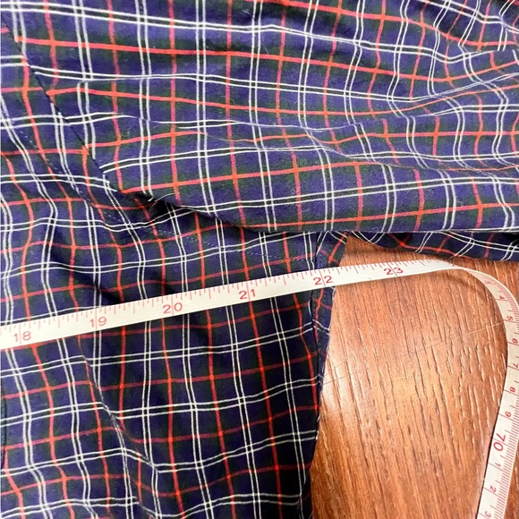 Lauren Ralph Lauren Men Dress Shirt Size 16, 32/33 Multicolor Plaid 100% Cotton - Picture 7 of 8